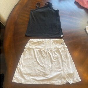 Abercrombie kids tank and skort set.  Good condition
